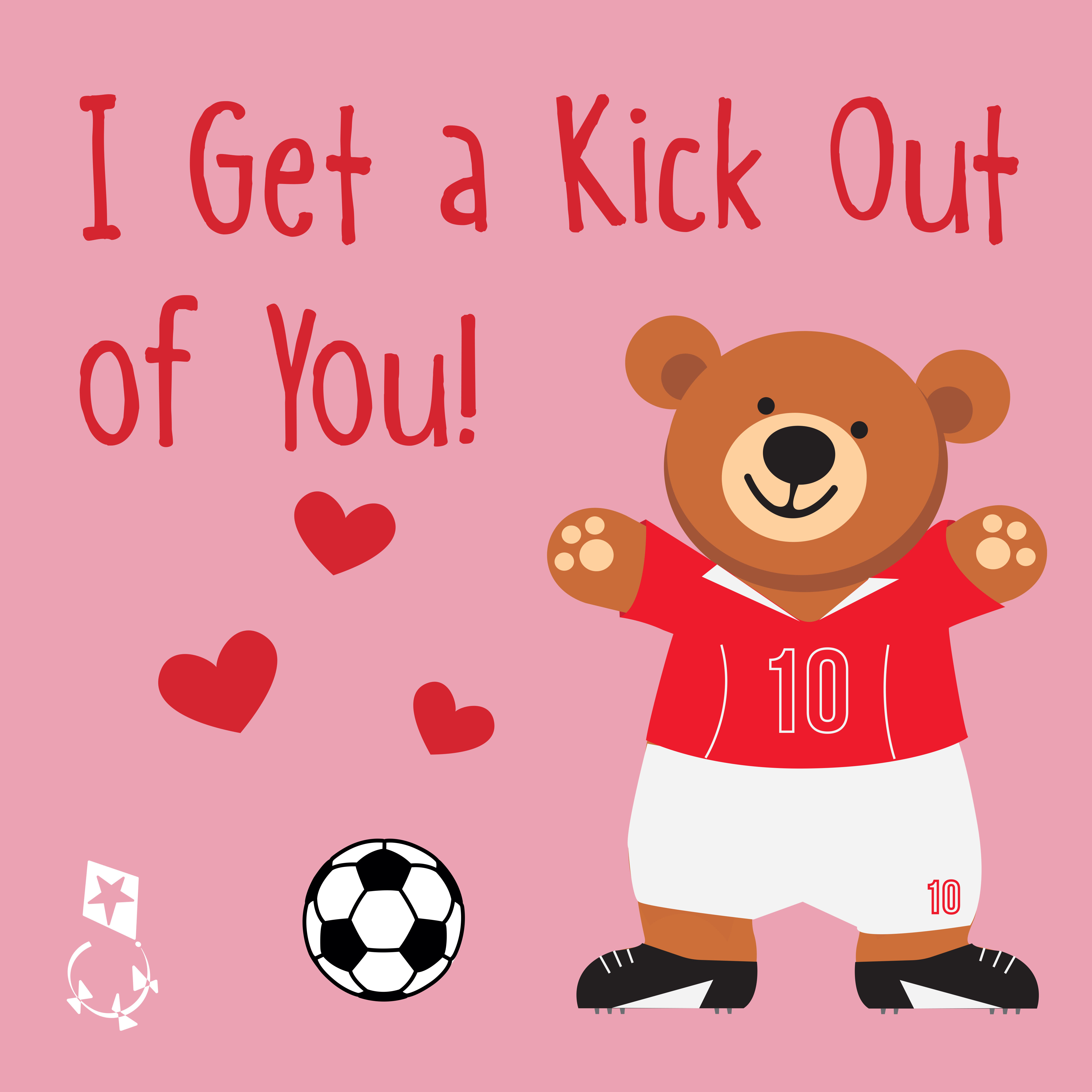 I Get a Kick Out of You! Niswonger Children's Hospital Valentine's Day Card