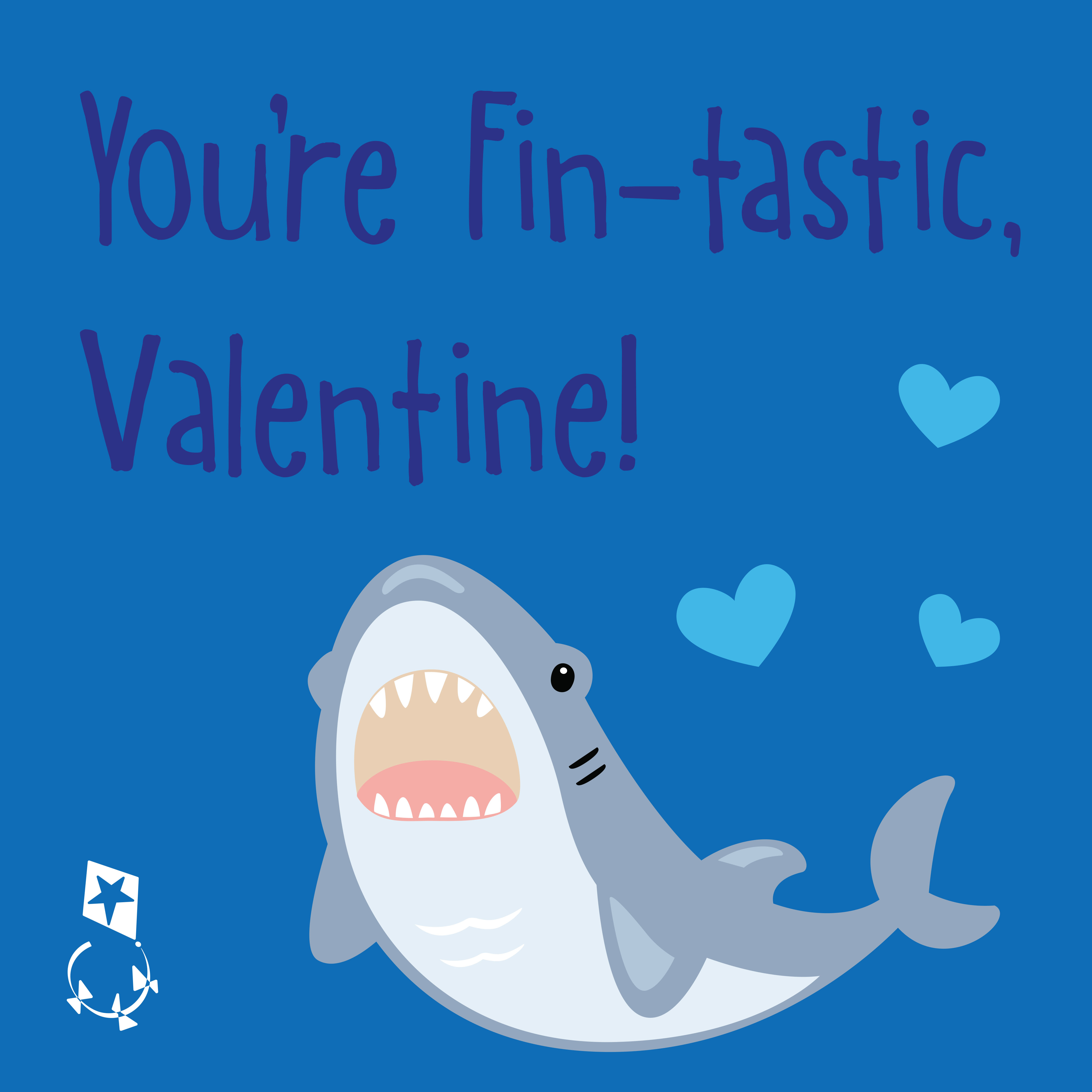 You're Fin-tastic, Valentine! Valentine's Day Card