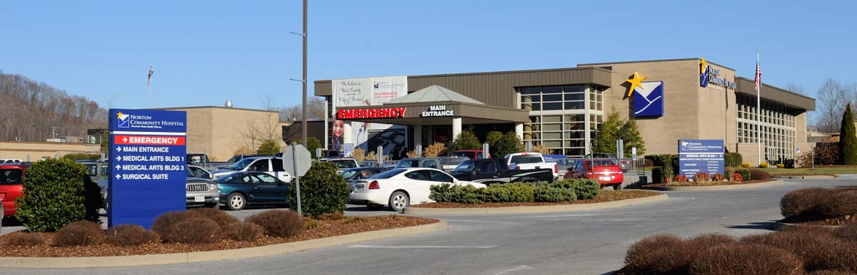 Norton Community Hospital exterior