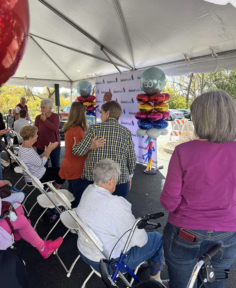 People gather celebrate 50th anniversary Indian Path Community Hospital